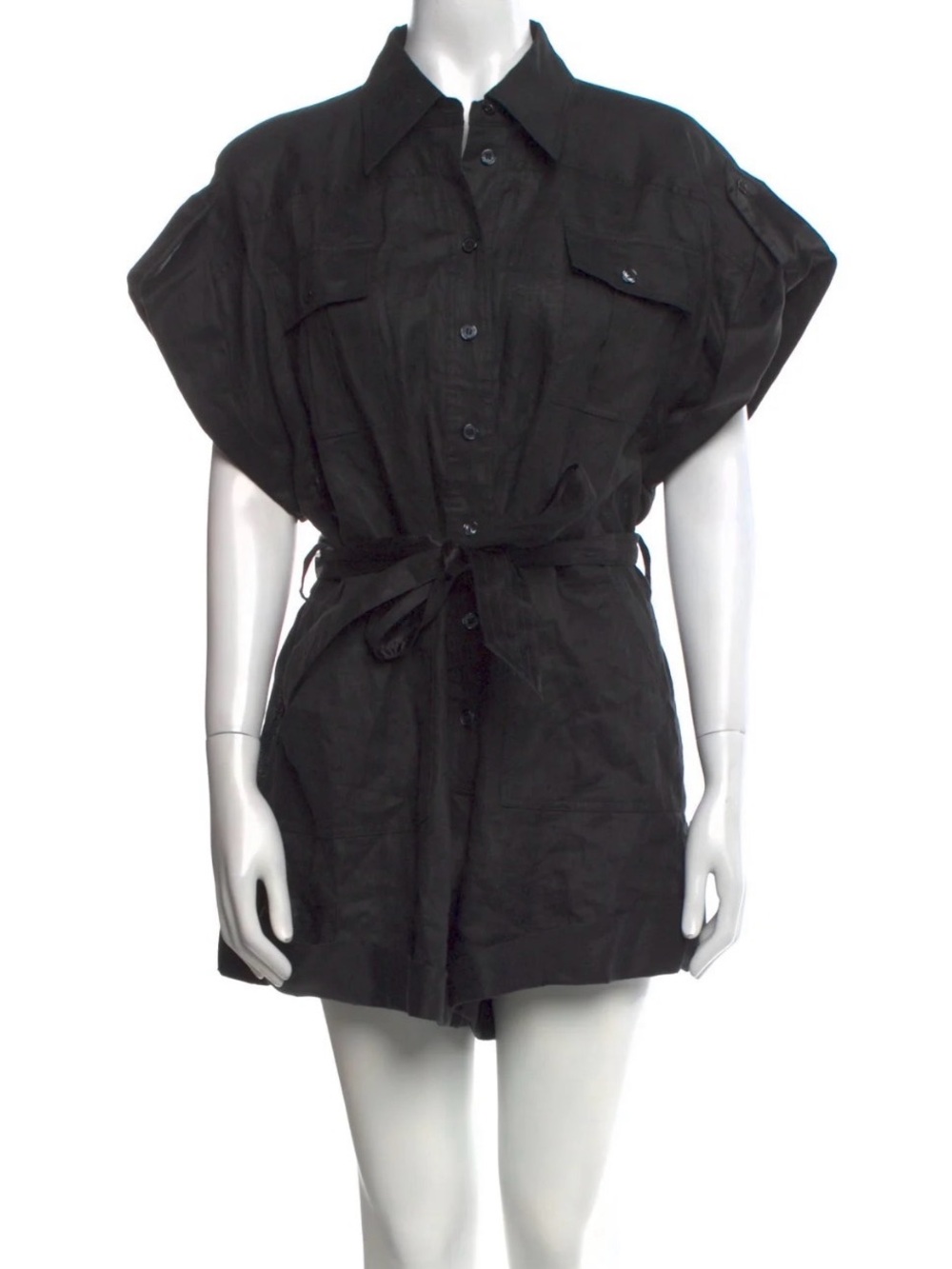 L. Cuppini Linen Romper